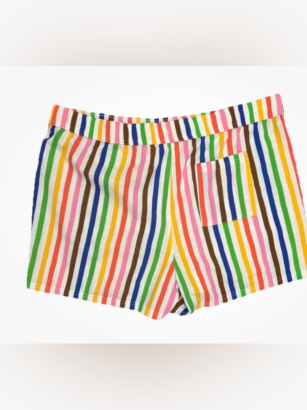 Multi Color Plus Size Shorts - Picture 2 of 3